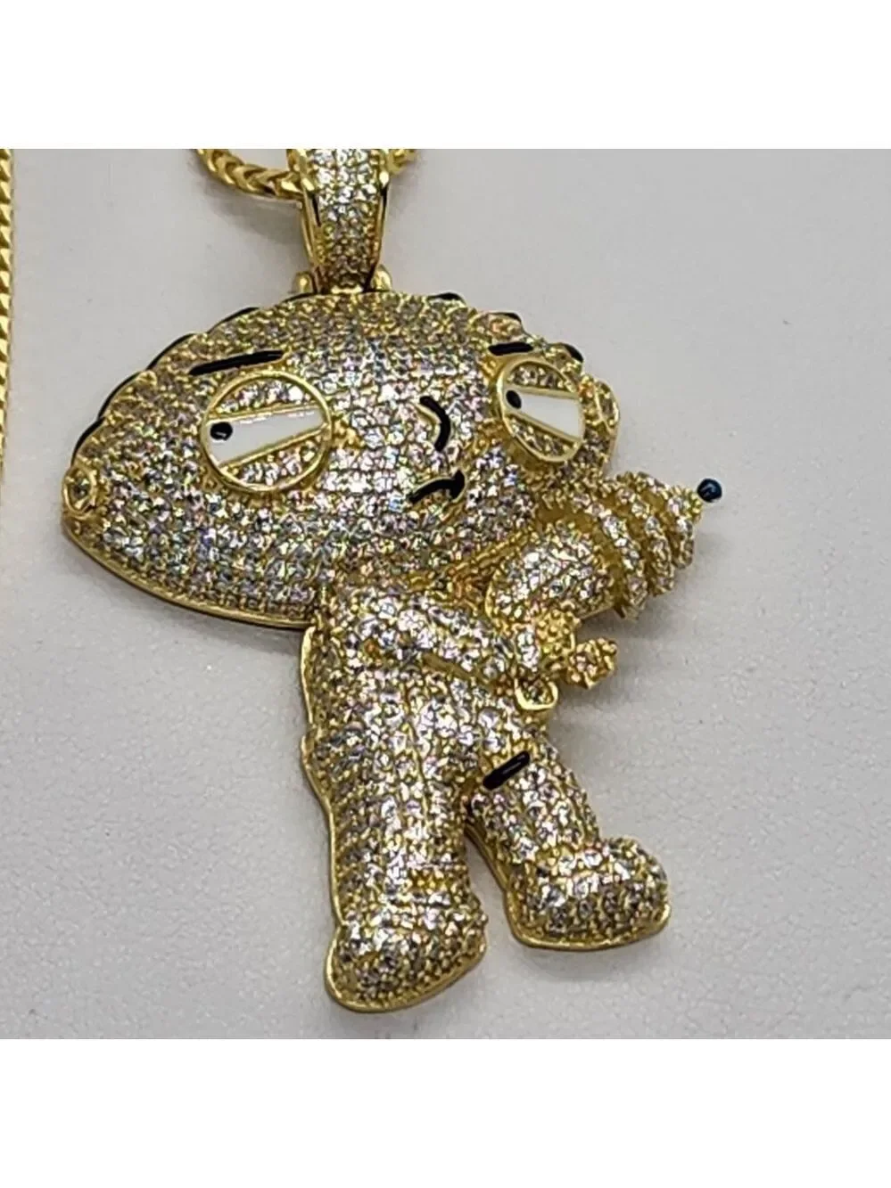 Brand New Sterling Silver 925 Stewie Necklace